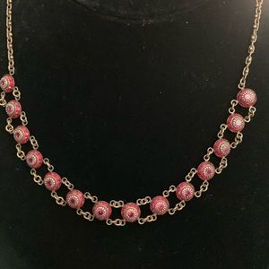 Necklace and earrings set